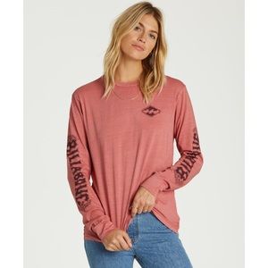 🔥🔥BILLABONG - PAINTED LOGO LONG SLEEVE TEE🔥🔥